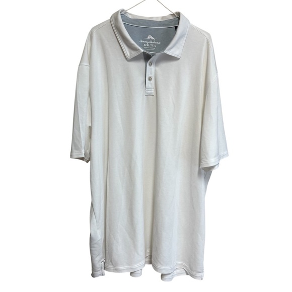 Tommy Bahama Other - Tommy Bahama Polo Shirt Size XXXL White Short Sleeves